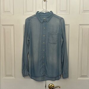 Mossimo Supply Co. Light Blue Button Down Shirt